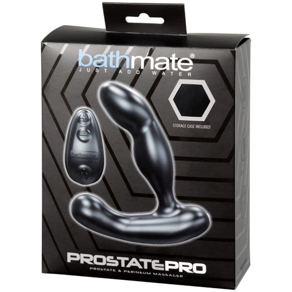 Массажер простаты с вибрацией Bathmate Prostate Pro, 3 мотора, 30 режимов, пульт ДУ, Черный | Зображення 8