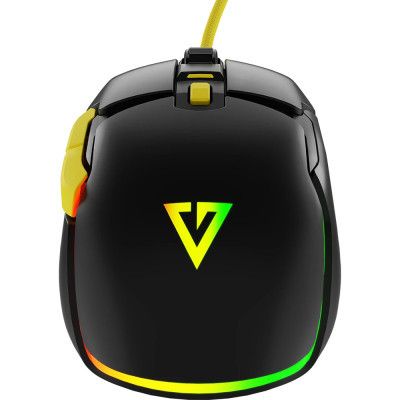 Мышка Modecom Jager Volcano RGB Hot-Swap Custom USB Black (M-MC-JAGER-100) | Зображення 1