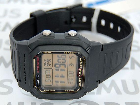Годинники чоловічі кварцево-електронні спортивні стильні оригінал Casio W-800HG-9AVEF (модуль №3240, 3092) | Зображення 5