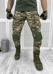 Брюки тактические пиксель наколенниками мм 14 56