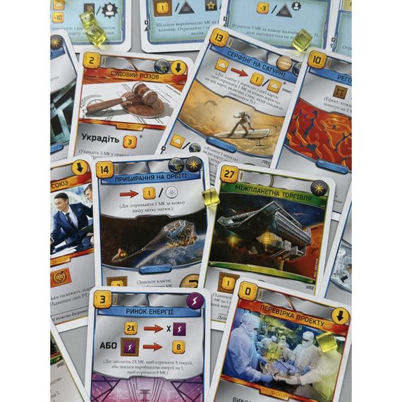 Набор промо-карт для Покорение Марса. Кризис (20 шт.) | Зображення 1