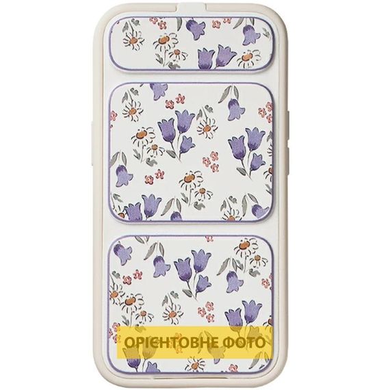 Чехол TPU Panel Stand для Apple iPhone 17 Pro (6.3") Floral Breeze