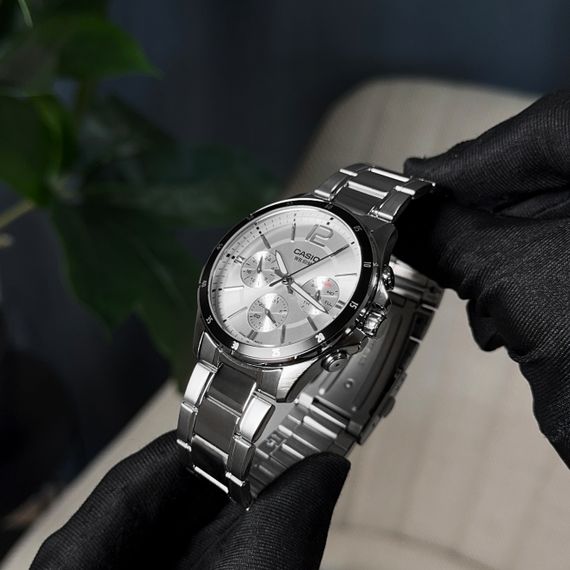 Чоловічий годинник Casio MTP-1374D-7A | Зображення 7