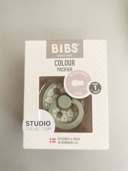 Соска пустушка Bibs Studio Colour 0-6 міс round | Зображення 2