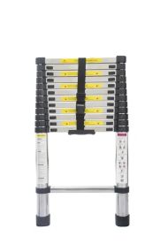 Лестница телескопическая LN-2,7/2,7 м (Профессиональная) нержавейка