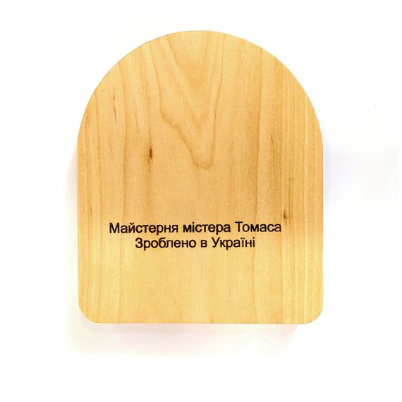 Підставка тримач під смартфон телефон планшет Котяче життя 10х12х2 см Майстерня містера Томаса Дерево Лак | Зображення 5