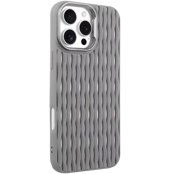 Чехол TPU Ribbio для Apple iPhone 16 Pro (6.3") Black Gray