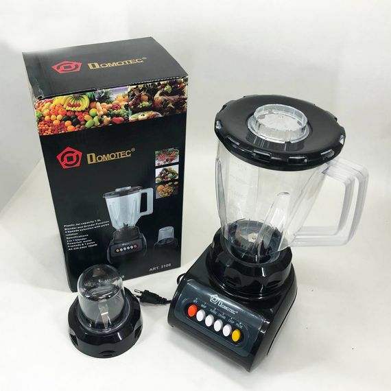 Блендер стаціонарний з кавомолкою DOMOTEC MS-9099 250 Вт, Блендер настільний електричний | Зображення 7