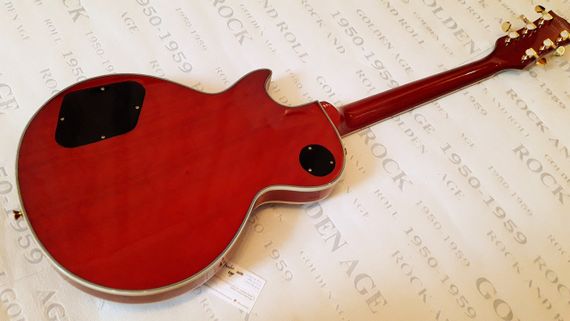 Электрогитара Gibson Les Paul Custom Sun Chery Burst China | Зображення 8