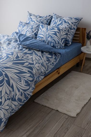 Постельное белье полуторное ТЕП Soft dreams Light Blue Fantasy 2-03857-25469 150х215 см | Зображення 2