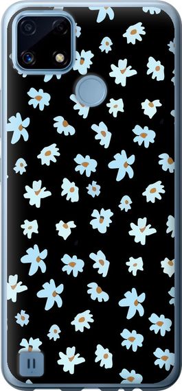 Чехол на Realme C21 Цветочный "4900u-2321-17620"