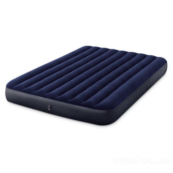 Надувной матрас Intex 64759 Classic Downy Airbed 203х152х25см