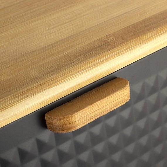 Хлібниця Ofenbach Breadbox 35.5х21.5х19.5см, нержавіюча сталь, чорний | Зображення 4