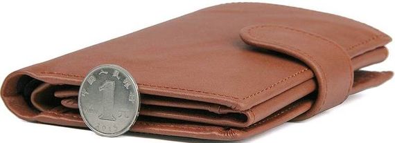 Портмоне мужское Vintage 14534 из натуральной кожи Коричневое | Зображення 3