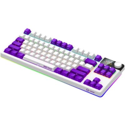 Клавиатура Lorgar KBP70TKLW Wireless TKL Mechanical Pro UA White (LRG-KBP70TKLW-WH-US) | Зображення 8