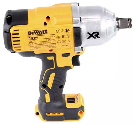 Гайкокрут ударний акумуляторний DeWalt без АКБ та ЗП DCF897NT | Зображення 1