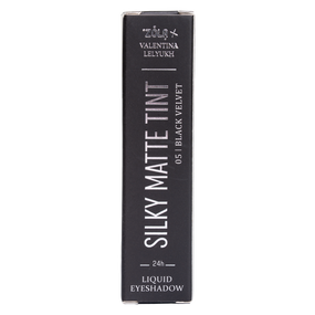 Рідкі тіні для повік ZOLA x Valentina Lelyukh Silky Matte Tint - 05 Black Velvet (3.2 g)