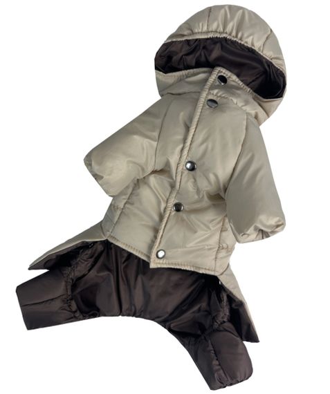 Комбінезон трансформер для дівчат беж 2 | Зображення 4