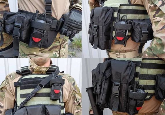 Підсумок під турнікет мультикам (MOLLE, CAT, підсумок на розгрузку, жилет, РПС) 15х5 см | Зображення 4