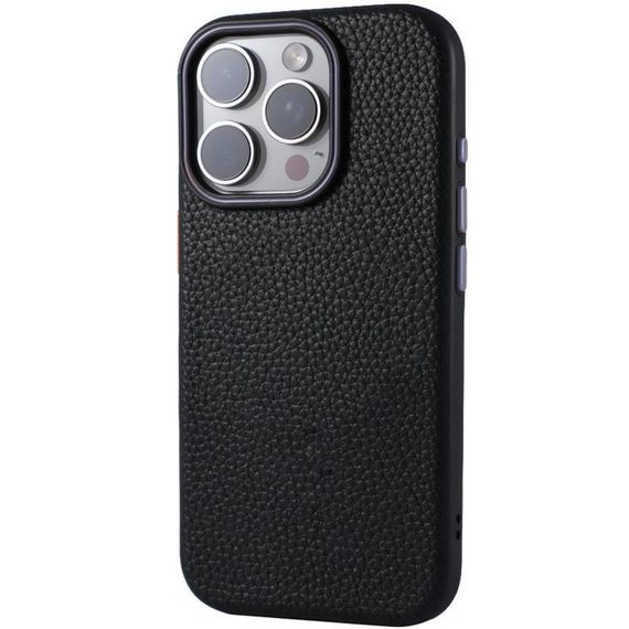 Чохол Syndee with MagSafe для Apple iPhone 15 Pro Max (6.7") Black / Gray