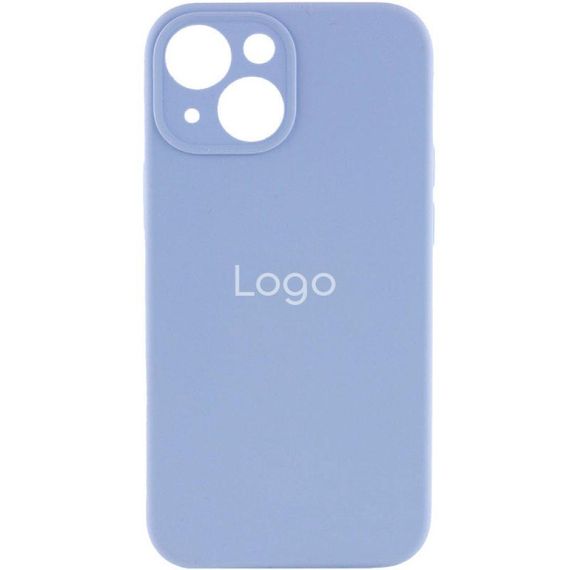 Чохол Silicone Case Full Size with Frame для iPhone 13 Колір 01.Mint | Зображення 1