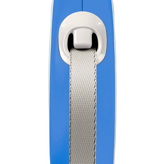 Повідець-рулетка Flexi для собак New Comfort стрічка синя розмір L 5 м/ 60 кг | Зображення 1