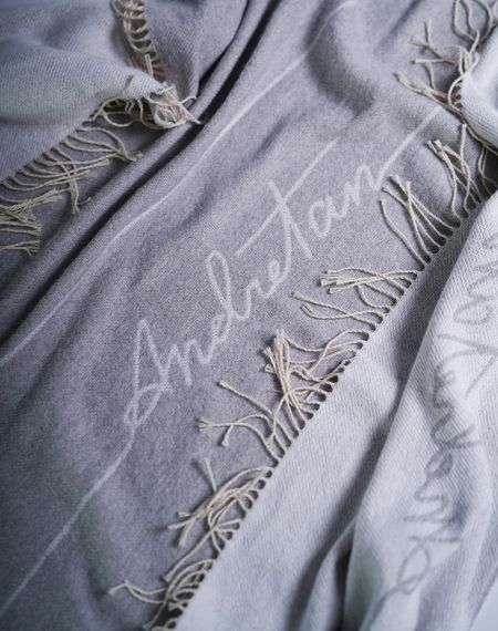 Плед SoundSleep by ANDRE TAN бавовняний 140х200 см сірий (51970708) | Зображення 6