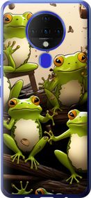 Чехол на Tecno Spark 6 KE7 Жабки "5656u-2418-17620"