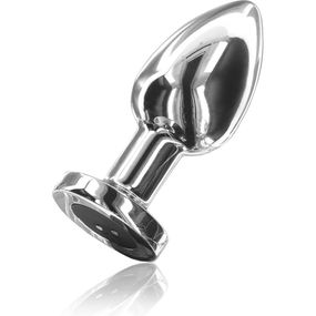 Анальна пробка з вібрацією ToyJoy The Glider, металева, срібна, Large Sex Aura