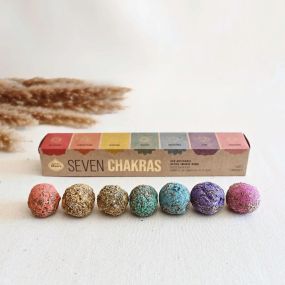 Пахощі у формі кульок 7 Чакр  7 шт. в уп. Sagrada Madre 7798348231400