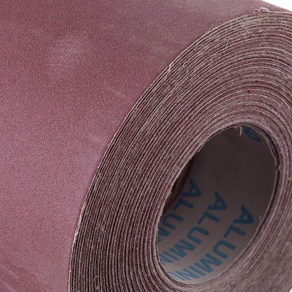 Шкірка шліфувальна на тканинній основі К150, 50 м INTERTOOL BT-0722 | Зображення 2