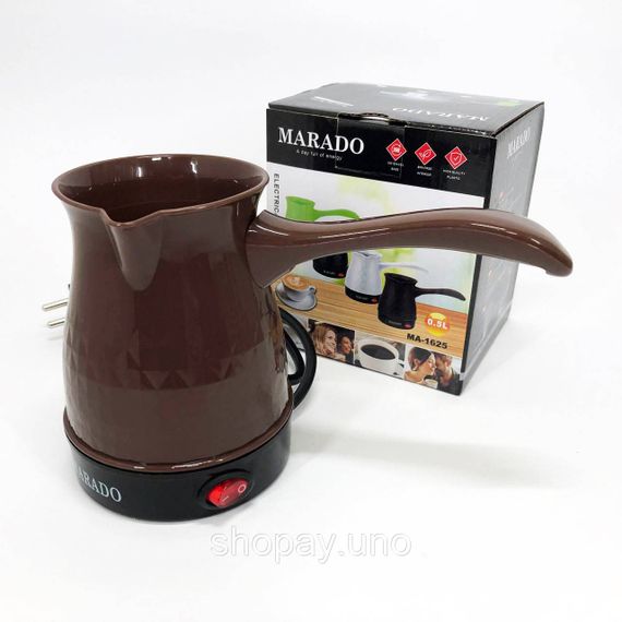 Турка електрична автоматична для кави Marado, Електрична турка з автовідключенням при закипанні CX-49 | Зображення 7