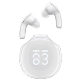 Бездротові навушники ACEFAST T9 Crystal (Air) color bluetooth earbuds Porcelain White