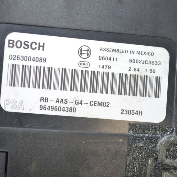 Модуль управління парктроніка Peugeot 607 рестайлінг контролер парковки Пежо 607 рестайл 9649604380 | Зображення 2