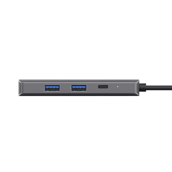 USB-хаб Trust Dalyx 6-in-1 USB-C Multi-port Dock Aluminium (24968_TRUST) | Зображення 7
