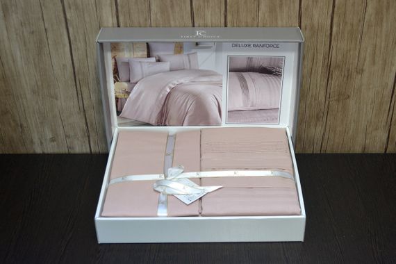 Постельное белье First Choice Ranforce Deluxe 200 х 220 см Gala Powder | Зображення 1