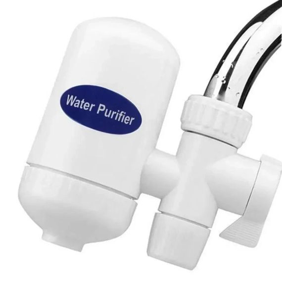 Проточний фільтр-насадка на кран для води Zoosen Water Purifier з керамічним картриджем | Зображення 2