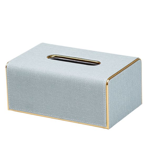 Салфетница на стол текстильная 21 х 13.5 х 9 см Мятный HP9806M | Зображення 1