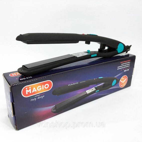 Кращий випрямляч волосся MAGIO MG-576, Плойка праска гофре випрямляч, Вирівнювальна праска для волосся LH-38