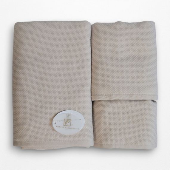 Набор полотенец Pupilla Bernini с кантом Pudra | Зображення 1