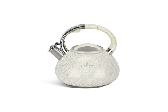 Чайник із свистком Edenberg EB-1900-White 3 л білий | Зображення 1