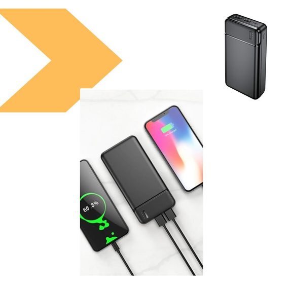 Повербанк з великою ємністю 20000 mAh Logimax K200 (46346-K200_208) | Зображення 1