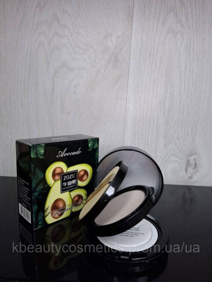 Кушон + пудра ZOZU Avocado Beauty ПАЛІТРА 8 г + 12 г №02 (Natural) | Зображення 1