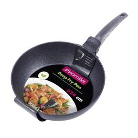 Сотейник d24см алюміній а/п Black marble 4134 KAMILLE