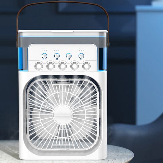 Настільний вентилятор Spray Fan-B 2in1 з регулюванням кута нахилу і водяним охолодженням White | Зображення 5