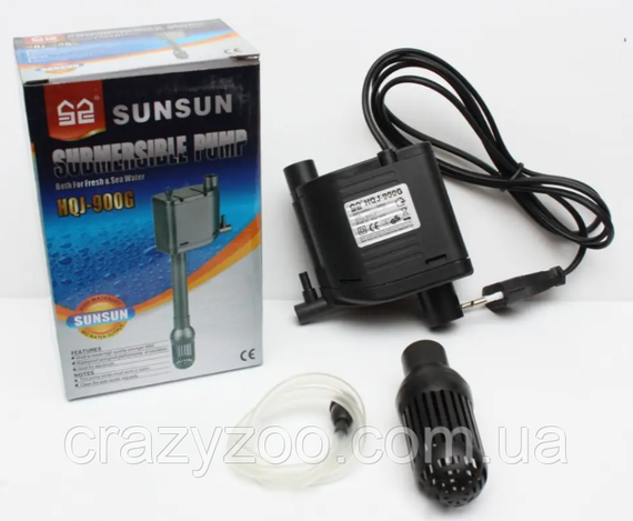 Помпа для акваріума SunSun HQJ-900G 12 Вт 900 л/год до 180 л | Зображення 1