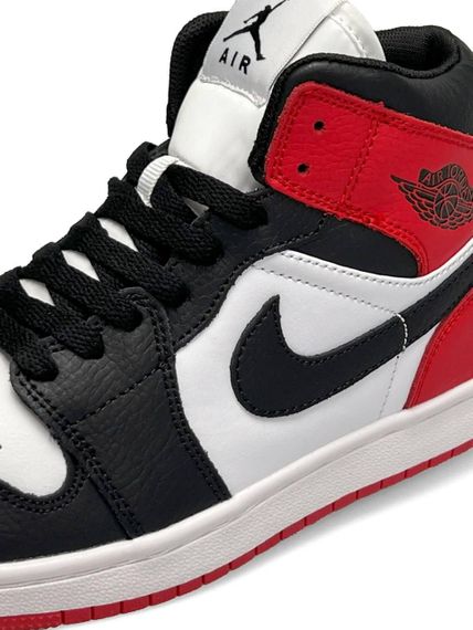 Женские кроссовки N-ik-e Air Jordan 1 Retro HD Red White , Вьетнам , весна/лето/осень 36 23 см | Зображення 7