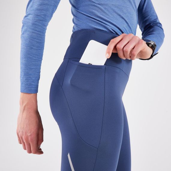 Легінси жіночі 500 утеплені для бігу сині - XL UA48-50L31 | Зображення 3