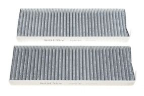 Фільтр салону Citroen Berlingo Peugeot Partner 08- к-кт 2шт.  вугільний  104016