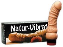 Вібратор NATYR VIBRATOR тілесний Sex Aura | Зображення 3